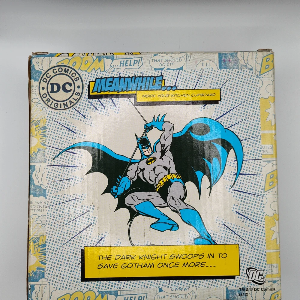 DC Comics Batman NWT 4 Mini Glass Set